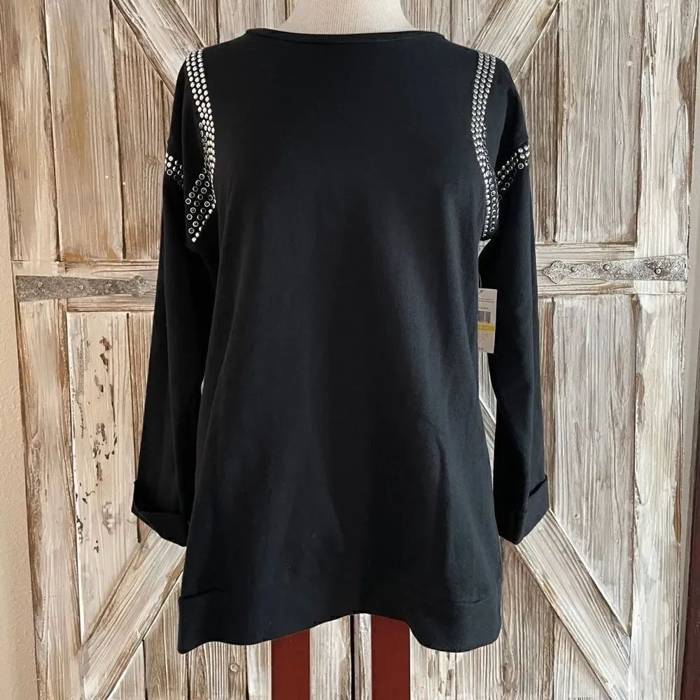 NWT Two by Vince Camuto Long Sleeve Top Size M